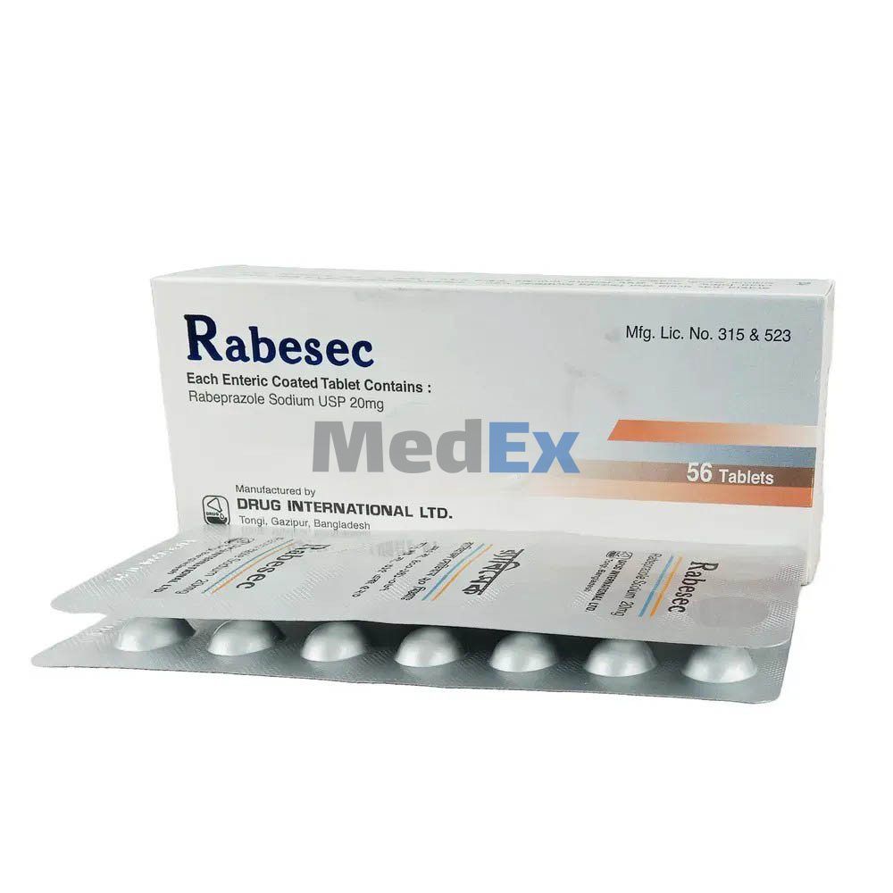 Rabesec 20 mg Packaging