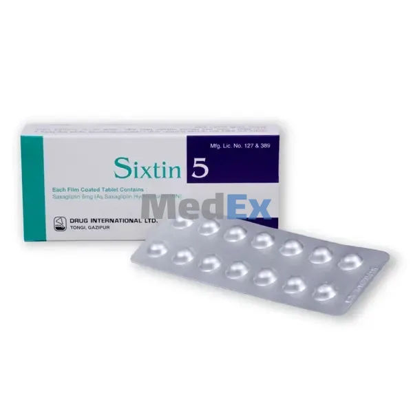 Sixtin 5 mg Packaging