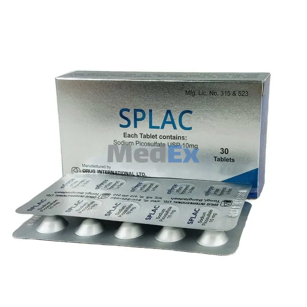 SPLAC 10 mg Packaging