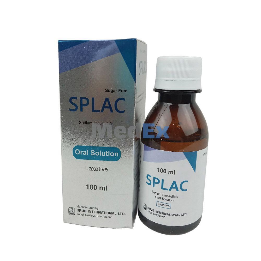 SPLAC 5 mg/5 ml Packaging