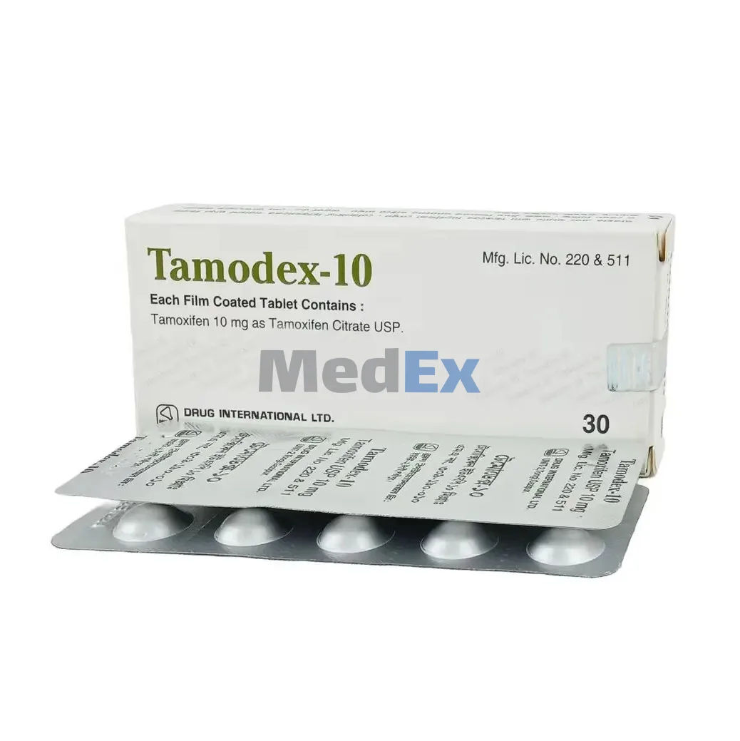 Tamodex 10 mg Packaging