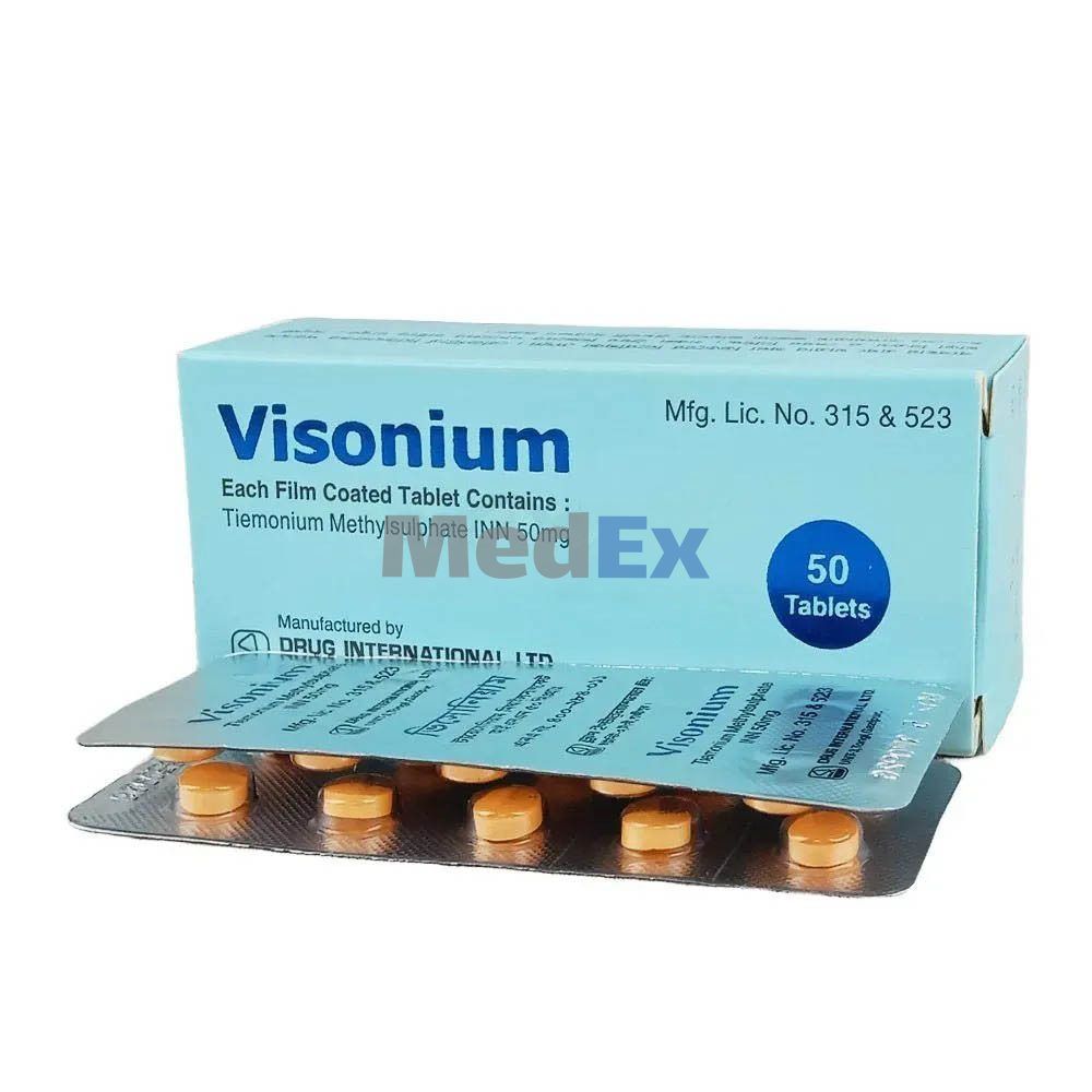 Visonium 50 mg Packaging