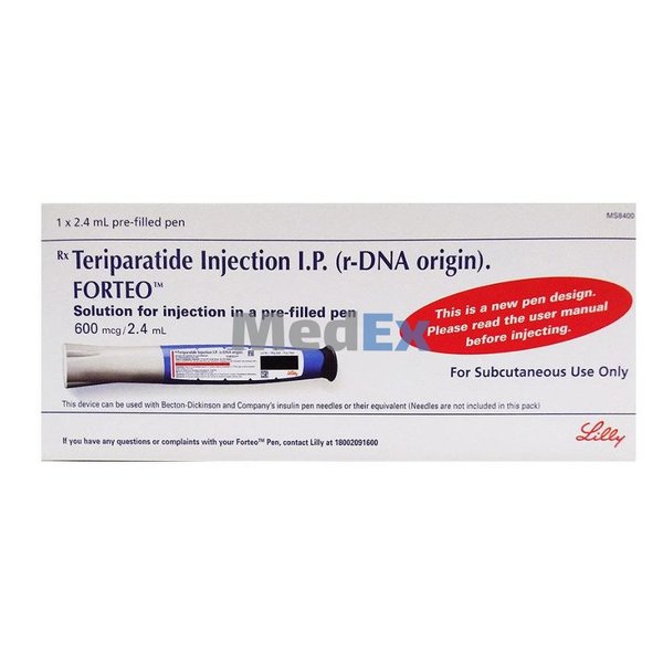 Forteo 20 mcg/80 mcl Packaging