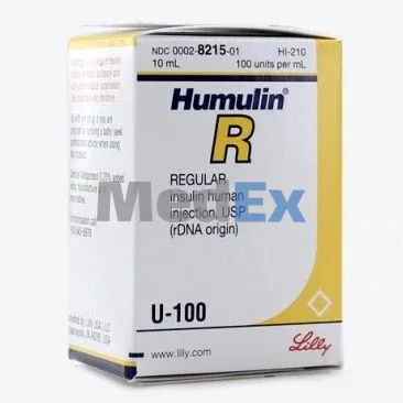Humulin R 100 IU/ml Packaging