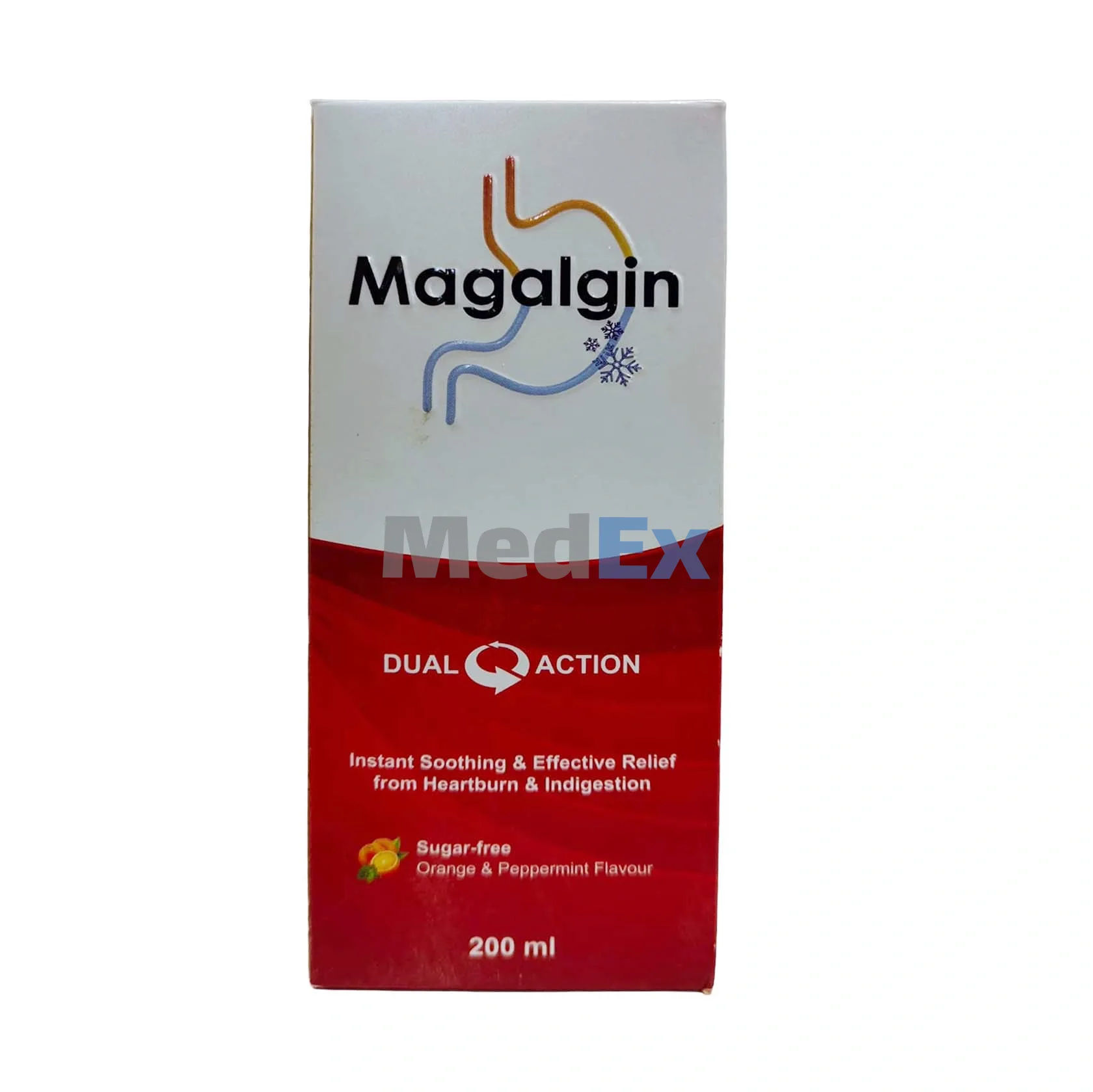 Magalgin (500 mg+267 mg+160 mg)/10 ml Packaging