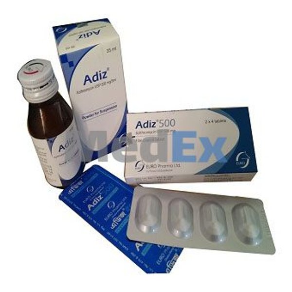 Adiz 500 mg Packaging