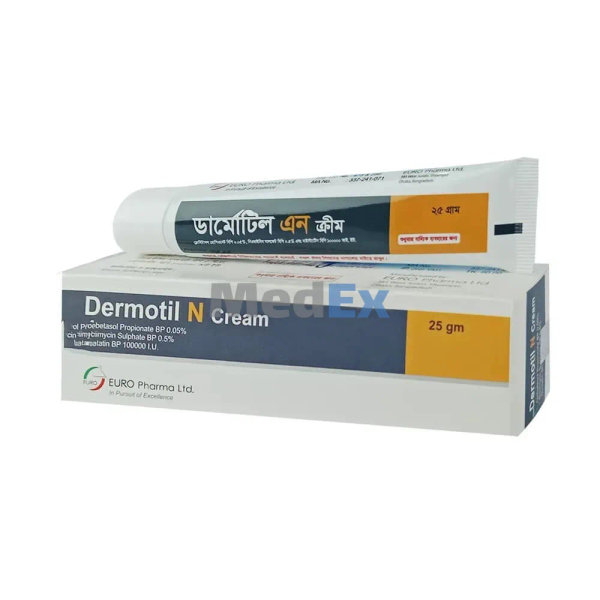 Dermotil N 0.05%+0.5%+2% Packaging