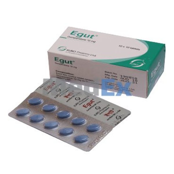 Egut 10 mg Packaging