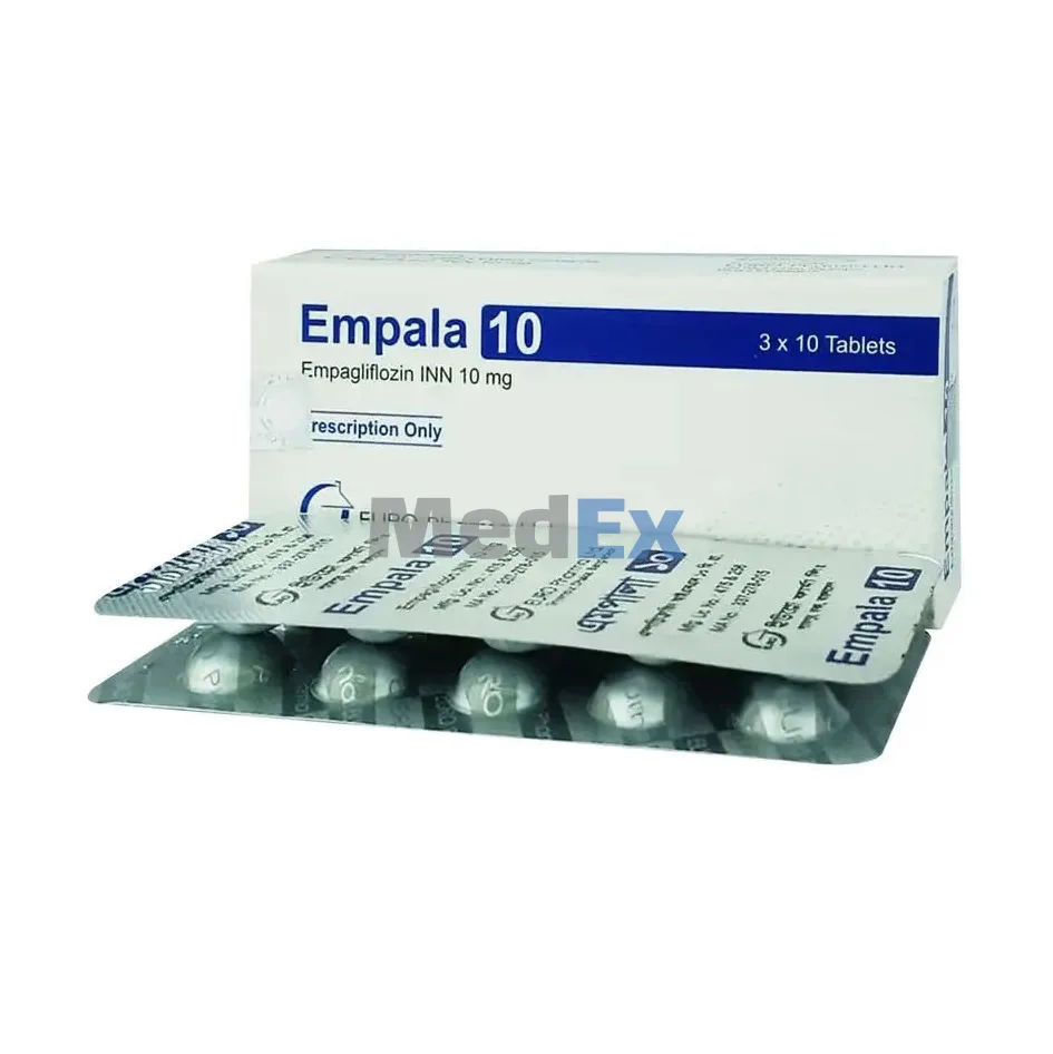 Empala 10 mg Packaging
