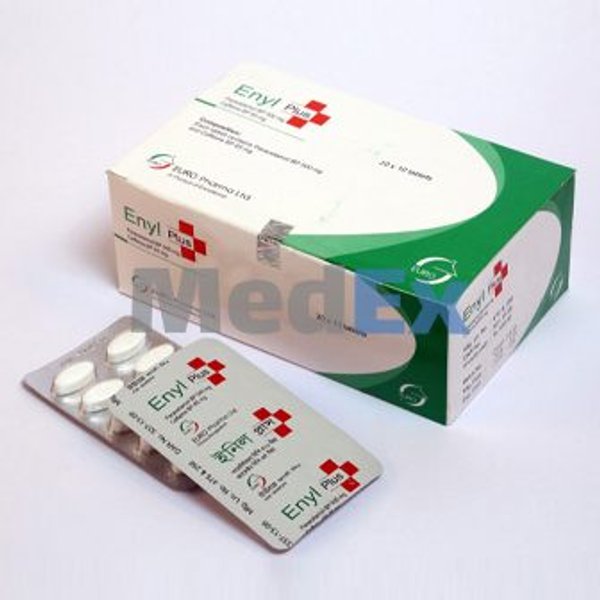 Enyl Plus 500 mg+65 mg Packaging