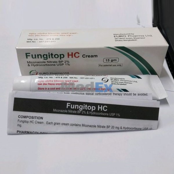 Fungitop HC 2%+1% Packaging