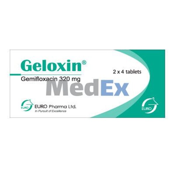 Geloxin 320 mg Packaging