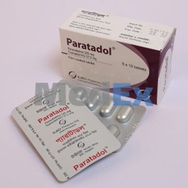 Paratadol 325 mg+37.5 mg Packaging