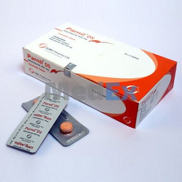 Parnil DS 400 mg Packaging