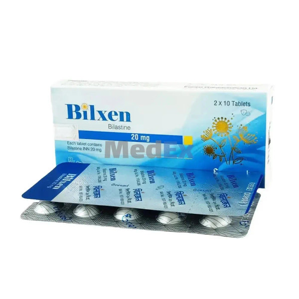 Bilxen 20 mg Packaging