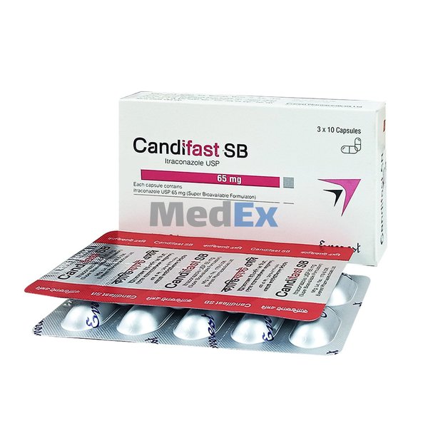 Candifast SB 65 mg Packaging