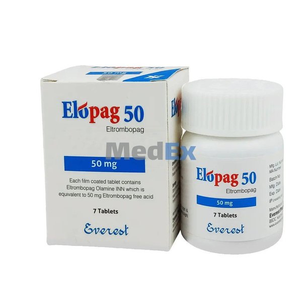 Elopag 50 mg Packaging