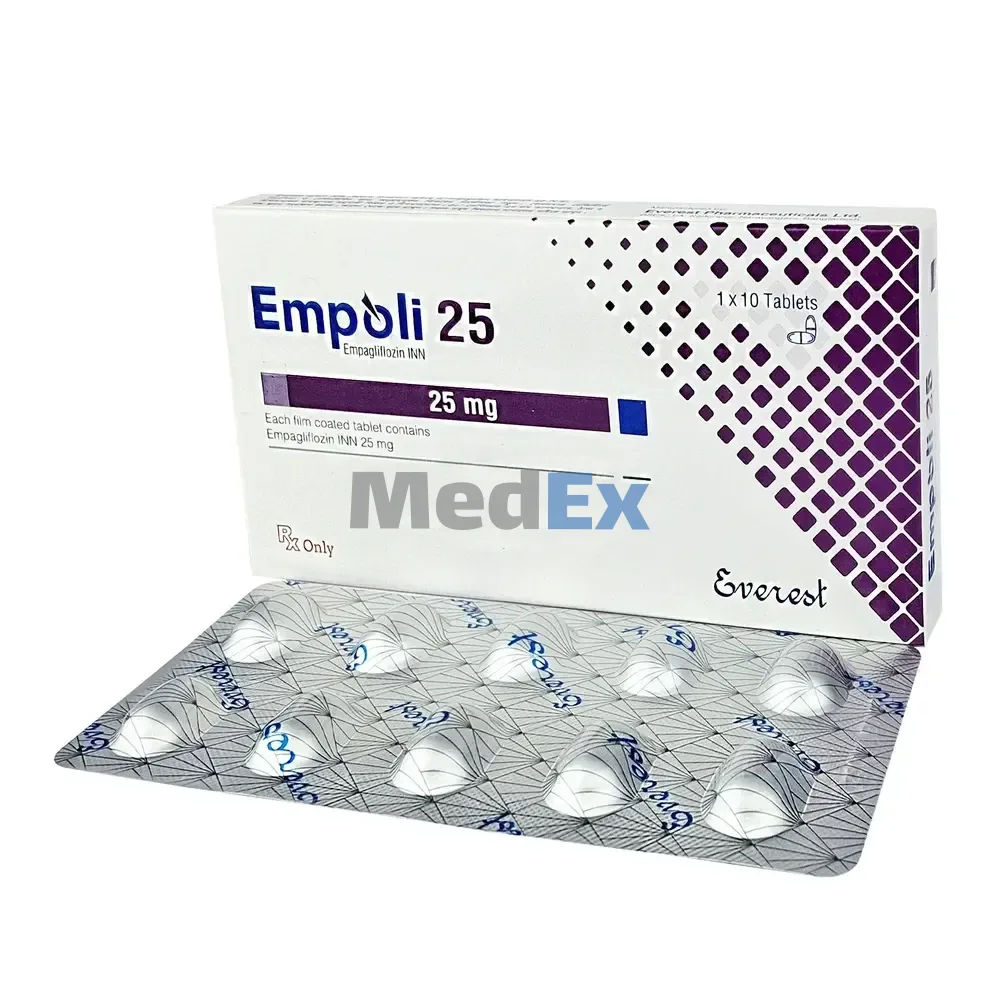 Empoli 25 mg Packaging