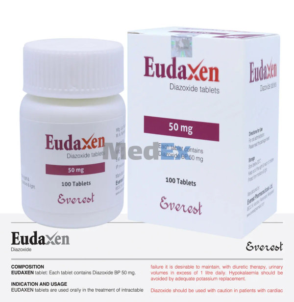 Eudaxen 50 mg Packaging