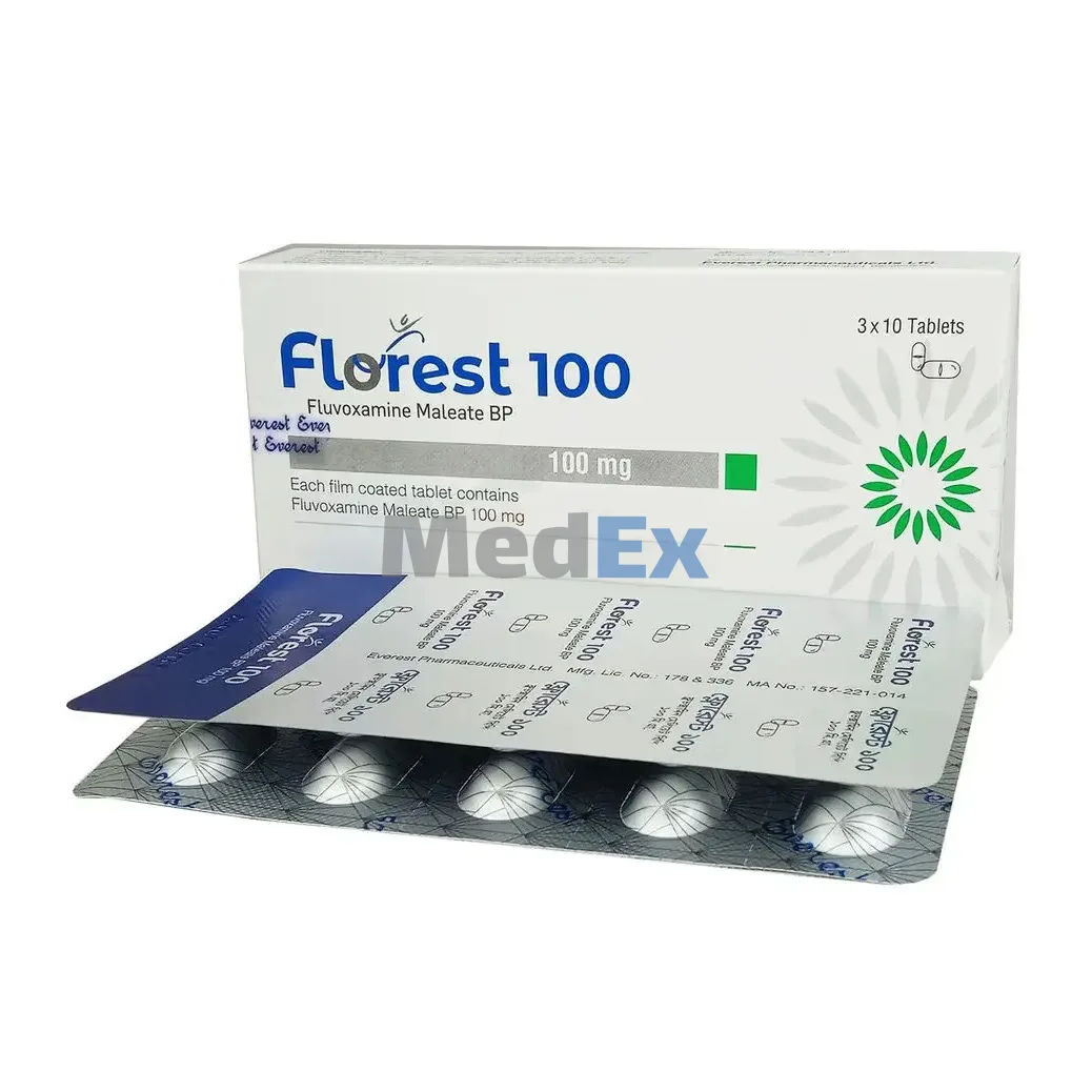 Florest 100 mg Packaging