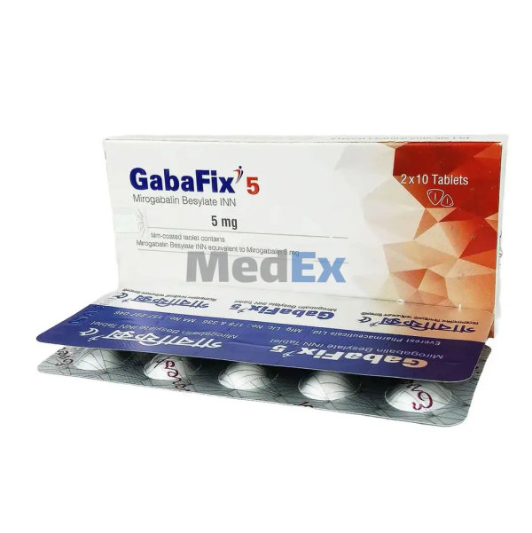 GabaFix 5 mg Packaging