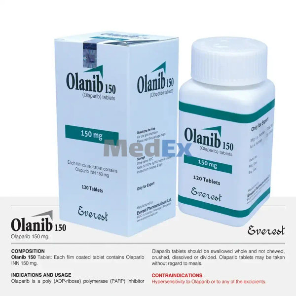 Olanib 150 mg Packaging