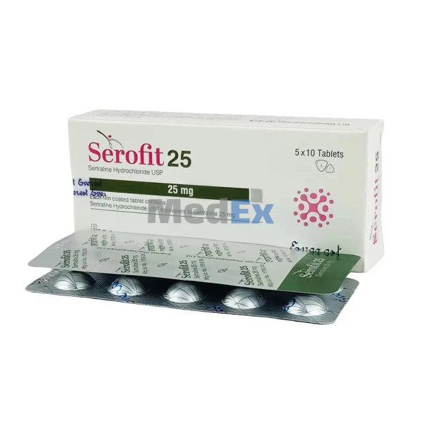 Serofit 25 mg Packaging