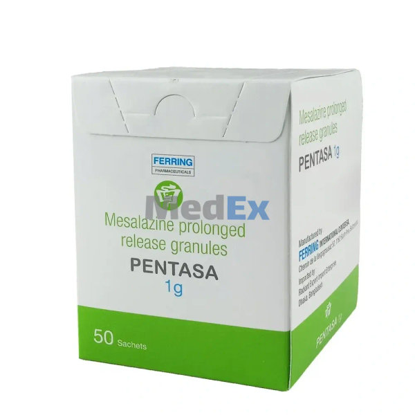 Pentasa 1 gm/sachet Packaging
