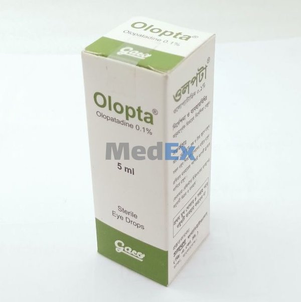 Olopta 0.1% Packaging