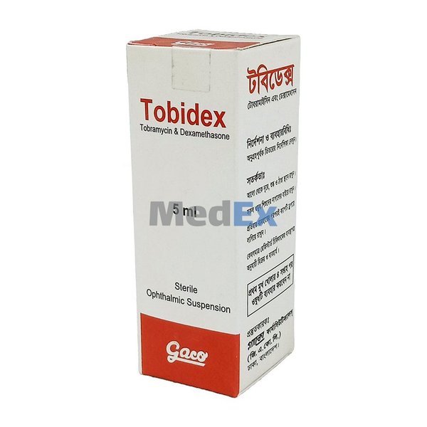 Tobidex 0.1%+0.3% Packaging