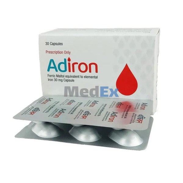 Adiron 30 mg Packaging