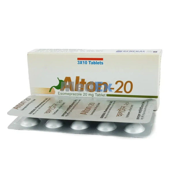Alton 20 mg Packaging