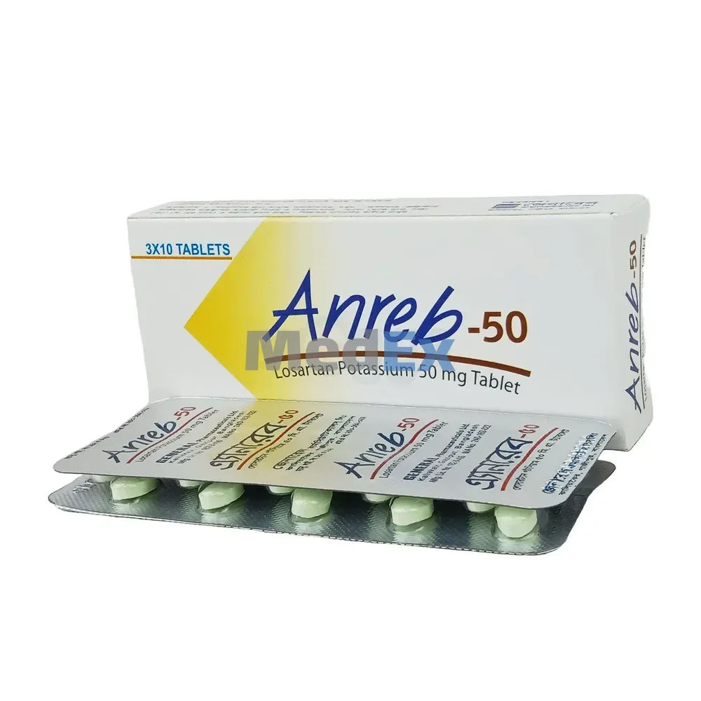 Anreb 50 mg Packaging