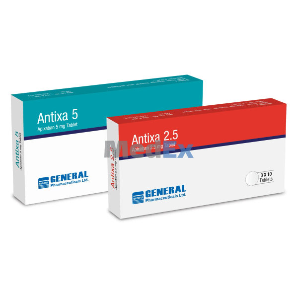 Antixa 5 mg Packaging