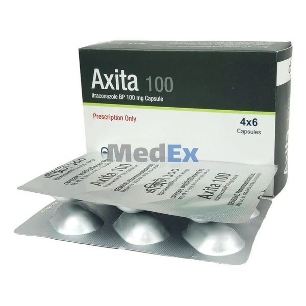 Axita 100 mg Packaging
