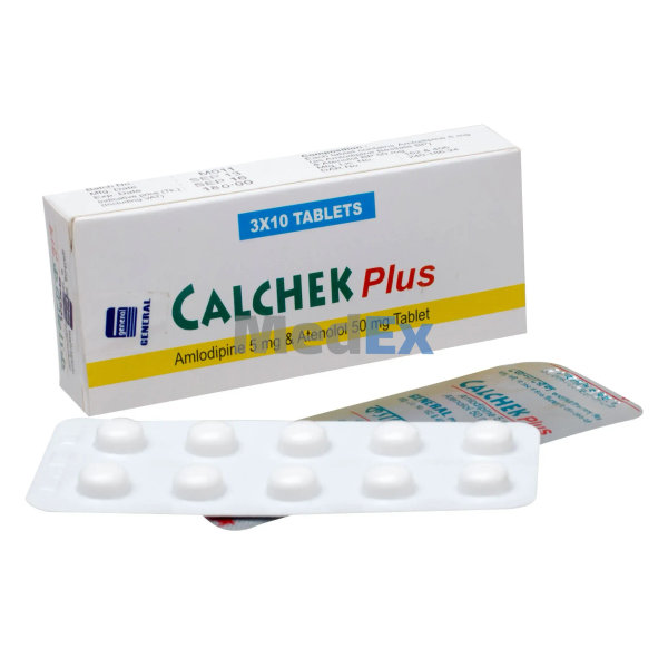Calchek Plus 5 mg+50 mg Packaging