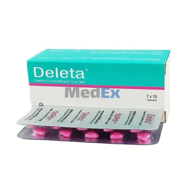 Deleta 0.5 mg+10 mg Packaging