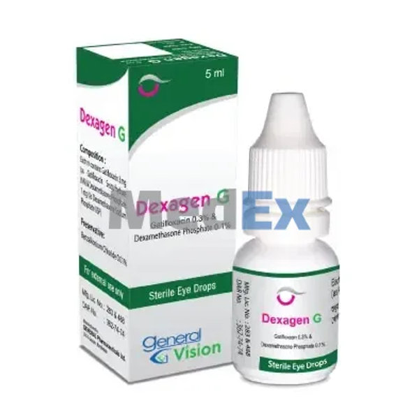 Dexagen G 0.3%+0.1% Packaging