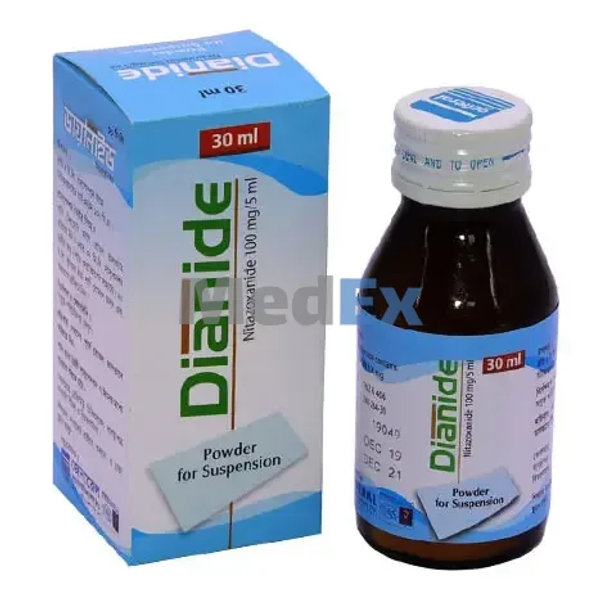 Dianide 100 mg/5 ml Packaging