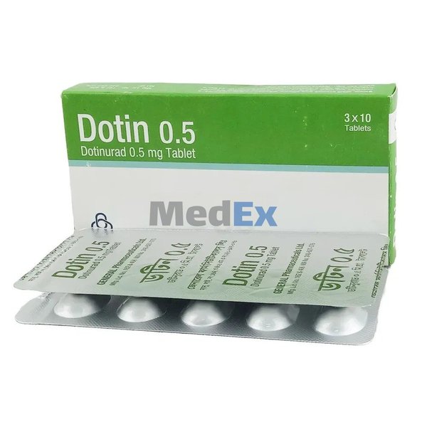 Dotin 0.5 mg Packaging