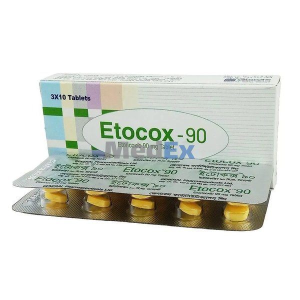 Etocox 90 mg Packaging