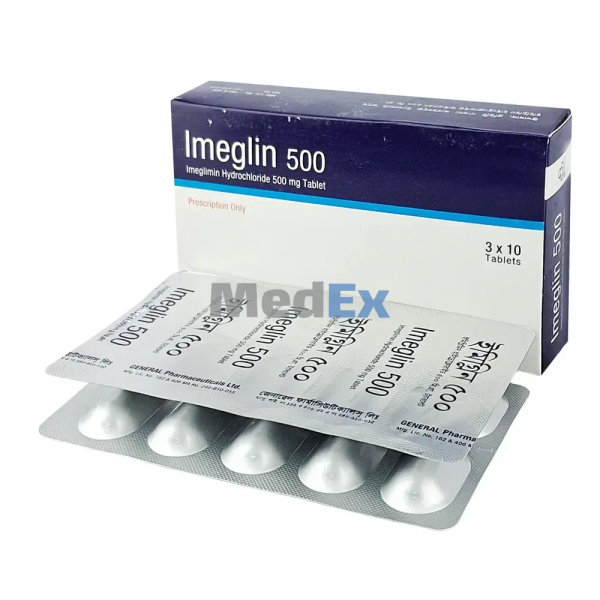 Imeglin 500 mg Packaging