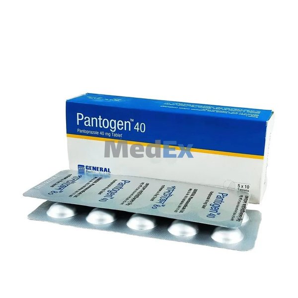 Pantogen 40 mg Packaging
