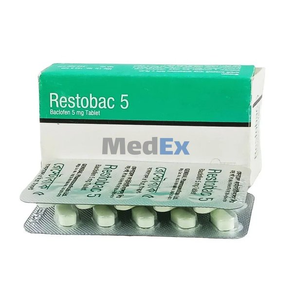 Restobac 5 mg Packaging