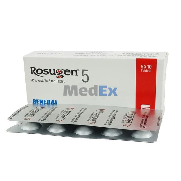 Rosugen 5 mg Packaging