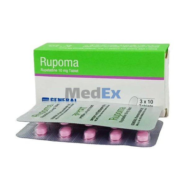 Rupoma 10 mg Packaging