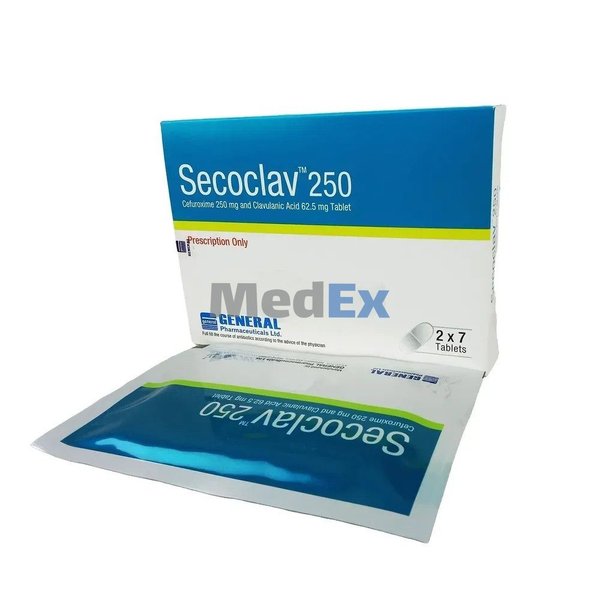 Secoclav 250 mg+62.5 mg Packaging