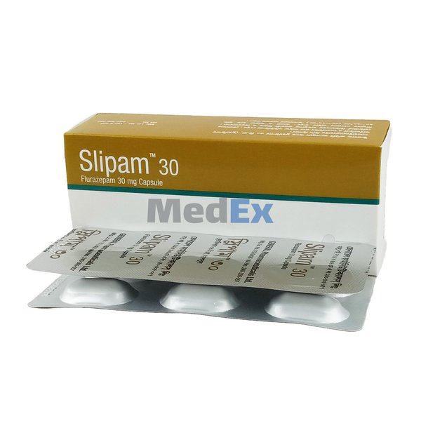 Slipam 30 mg Packaging