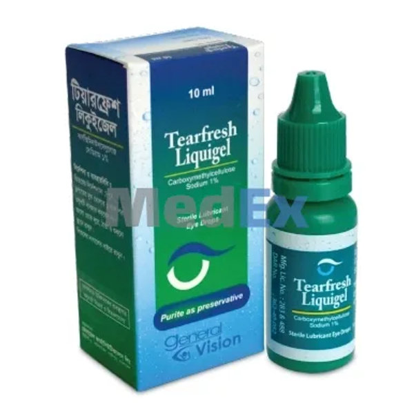 Tearfresh Liquigel 1% Packaging