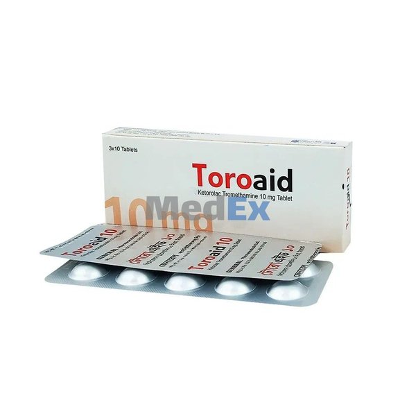 Toroaid 10 mg Packaging